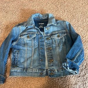 Cat & Jack girls Jean jacket size s (6/7)